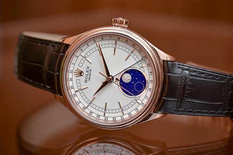 rolex cellini moonphase steel|rolex moonphase price.